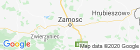 Zamosc map